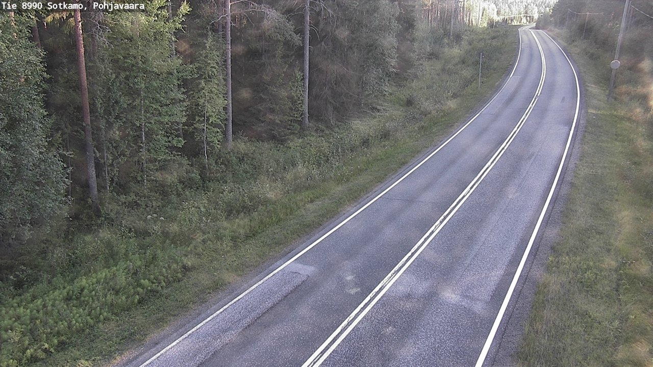 Kelikamerat Kuva Tie 8990 Sotkamo, Pohjavaara, Sotkamo, Kainuu