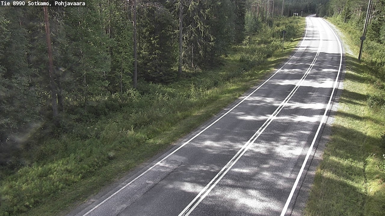 Kelikamerat Kuva Tie 8990 Sotkamo, Pohjavaara, Sotkamo, Kainuu