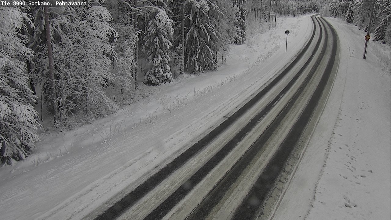 Kelikamerat Kuva Tie 8990 Sotkamo, Pohjavaara, Sotkamo, Kainuu