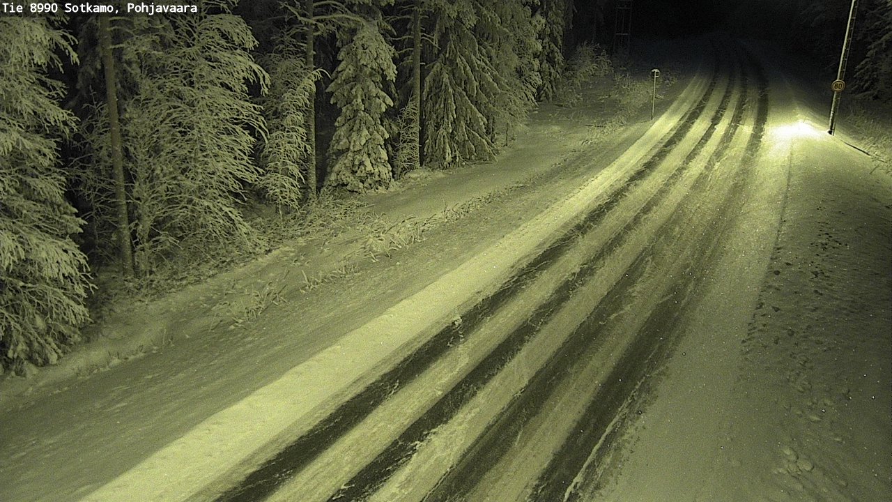 Kelikamerat Kuva Tie 8990 Sotkamo, Pohjavaara, Sotkamo, Kainuu