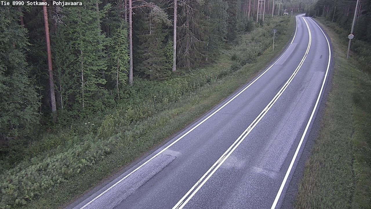 Kelikamerat Kuva Tie 8990 Sotkamo, Pohjavaara, Sotkamo, Kainuu