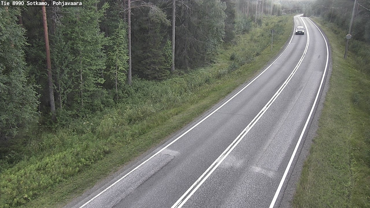 Kelikamerat Kuva Tie 8990 Sotkamo, Pohjavaara, Sotkamo, Kainuu