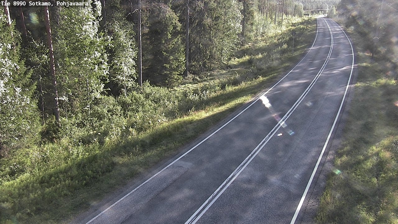 Kelikamerat Kuva Tie 8990 Sotkamo, Pohjavaara, Sotkamo, Kainuu
