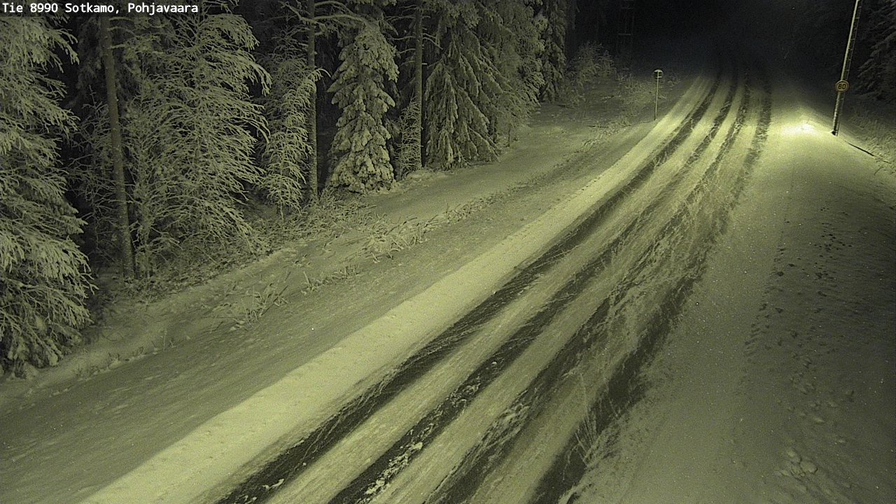 Kelikamerat Kuva Tie 8990 Sotkamo, Pohjavaara, Sotkamo, Kainuu