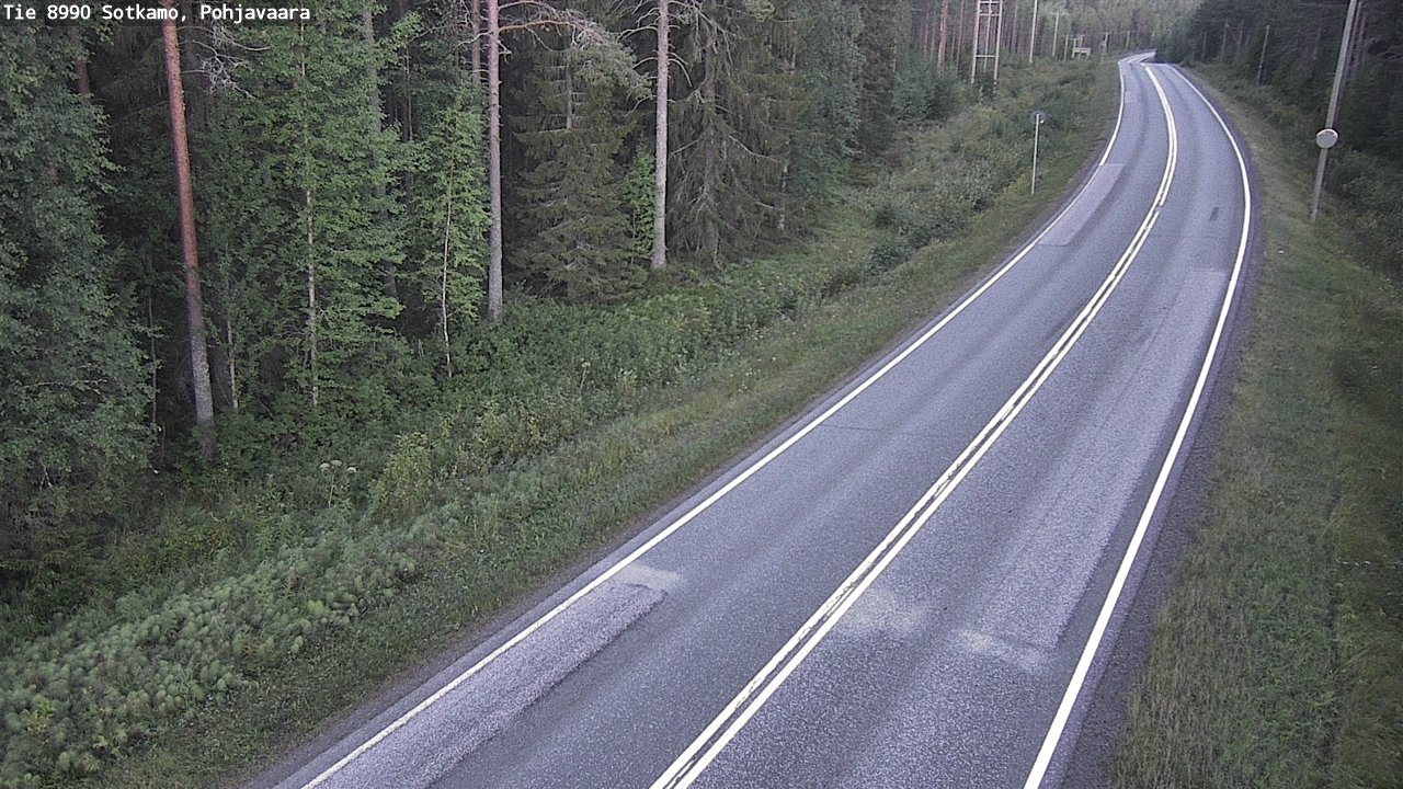 Kelikamerat Kuva Tie 8990 Sotkamo, Pohjavaara, Sotkamo, Kainuu