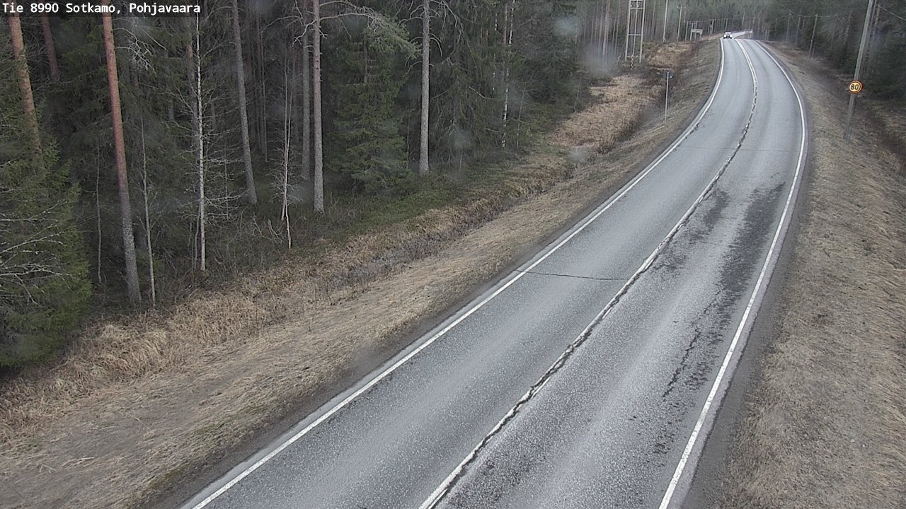 Kelikamerat Kuva Tie 8990 Sotkamo, Pohjavaara, Sotkamo, Kainuu