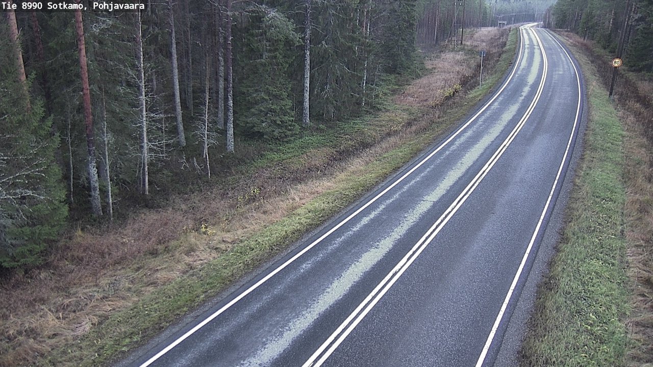 Kelikamerat Kuva Tie 8990 Sotkamo, Pohjavaara, Sotkamo, Kainuu