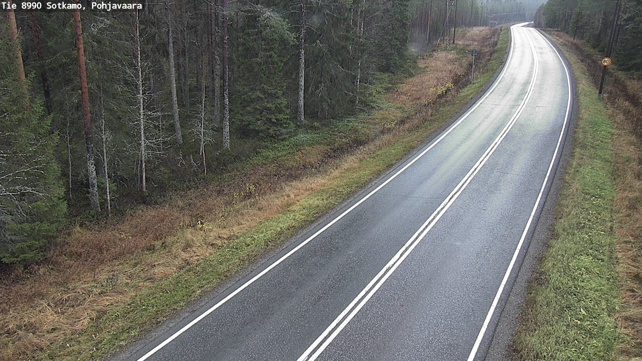 Kelikamerat Kuva Tie 8990 Sotkamo, Pohjavaara, Sotkamo, Kainuu