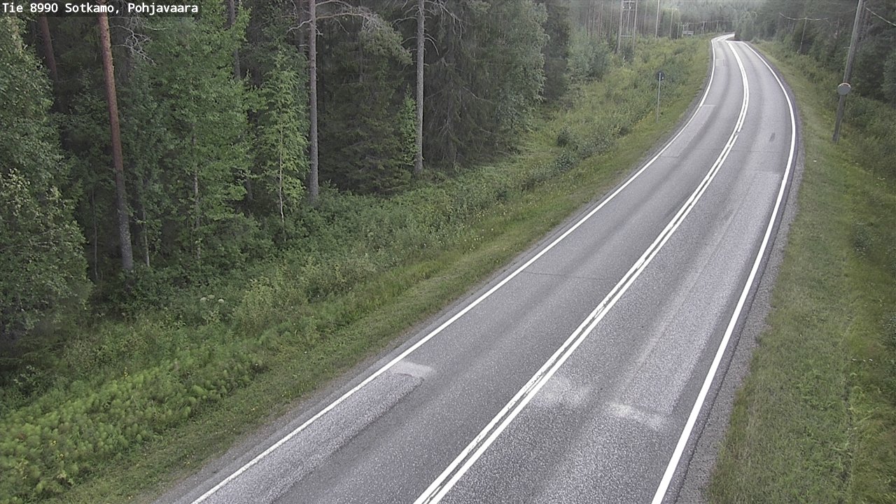 Kelikamerat Kuva Tie 8990 Sotkamo, Pohjavaara, Sotkamo, Kainuu