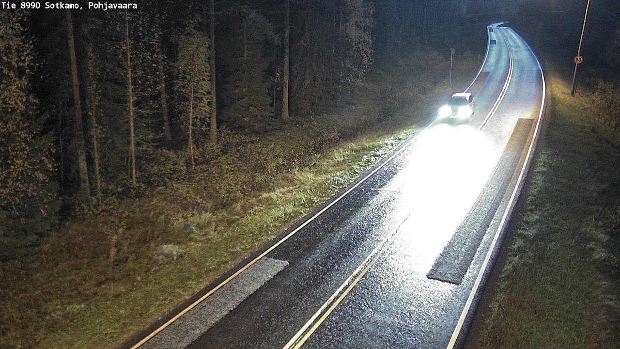 Kelikamerat Kuva Tie 8990 Sotkamo, Pohjavaara, Sotkamo, Kainuu