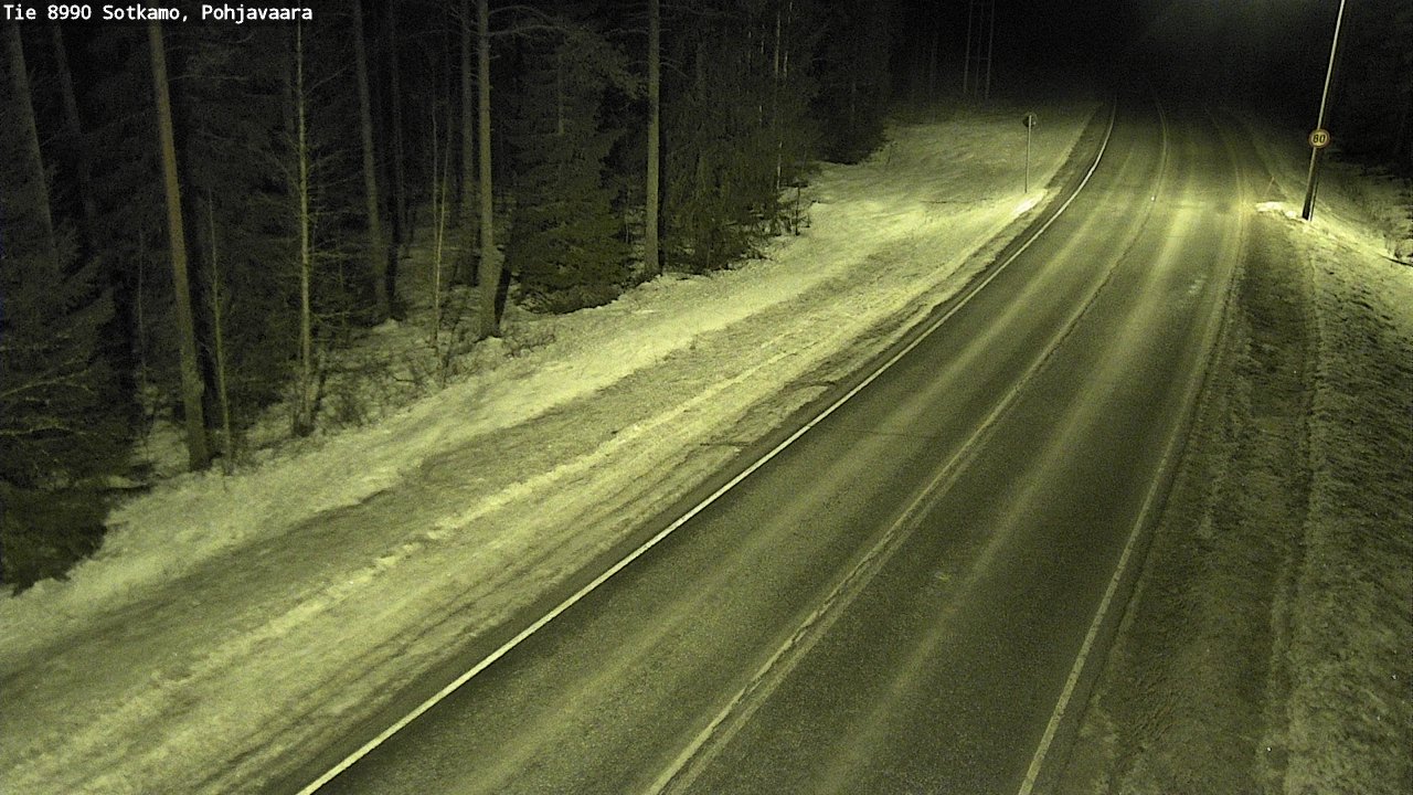 Kelikamerat Kuva Tie 8990 Sotkamo, Pohjavaara, Sotkamo, Kainuu