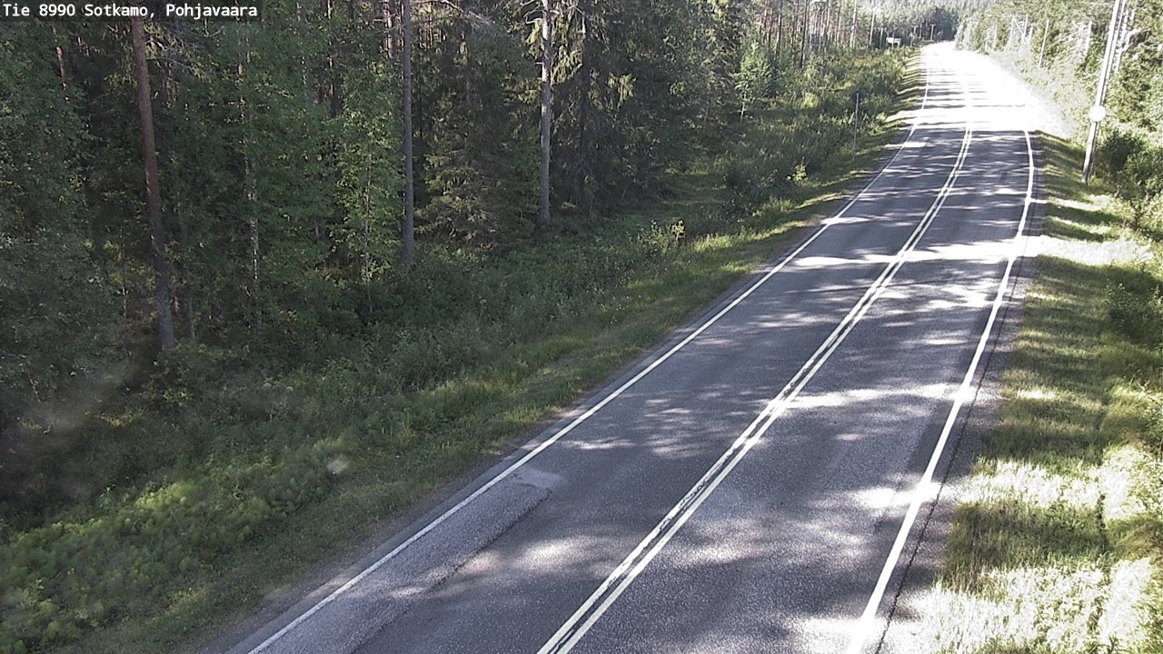 Kelikamerat Kuva Tie 8990 Sotkamo, Pohjavaara, Sotkamo, Kainuu