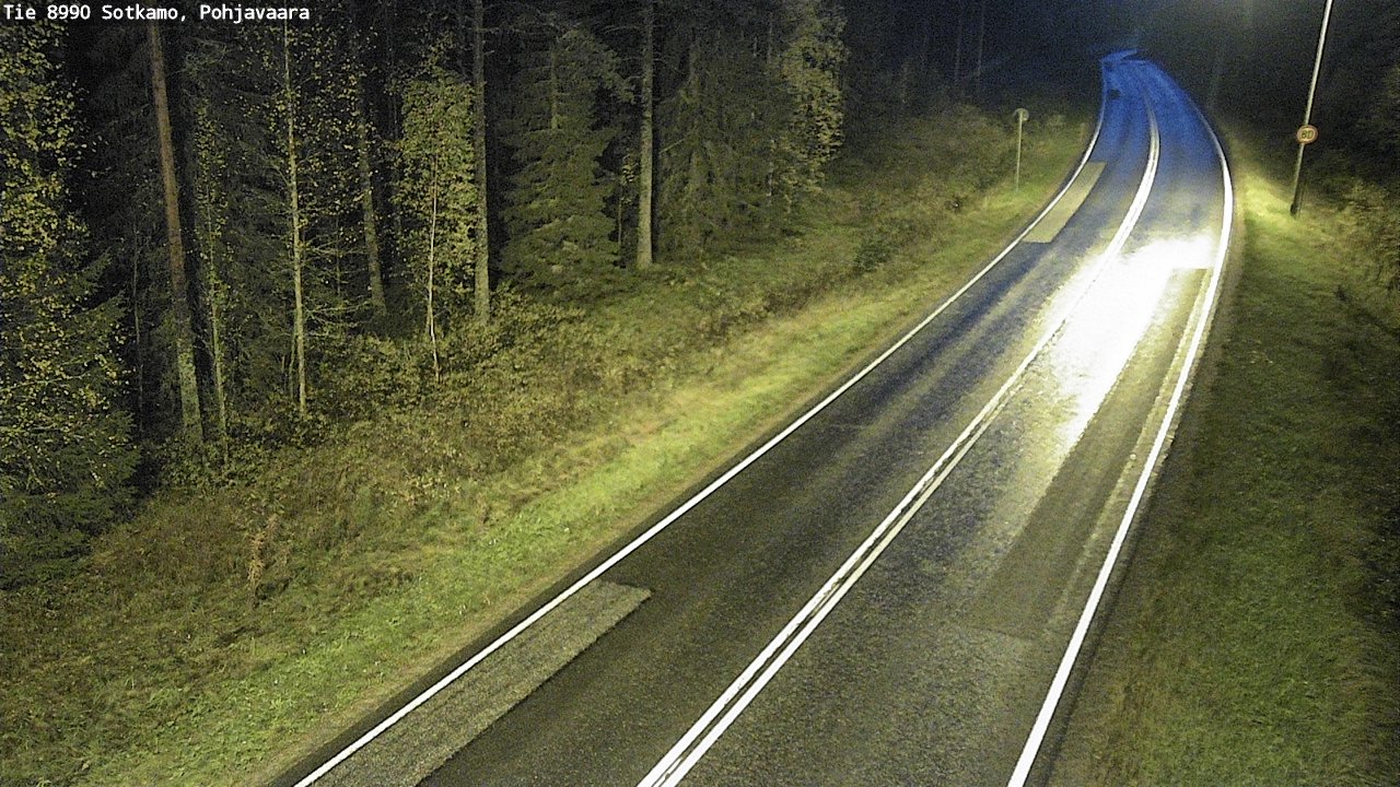 Kelikamerat Kuva Tie 8990 Sotkamo, Pohjavaara, Sotkamo, Kainuu
