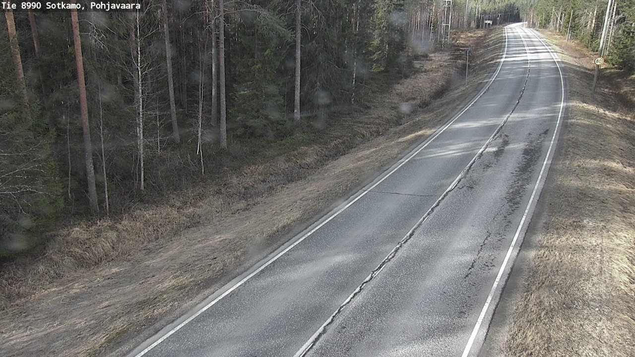 Kelikamerat Kuva Tie 8990 Sotkamo, Pohjavaara, Sotkamo, Kainuu