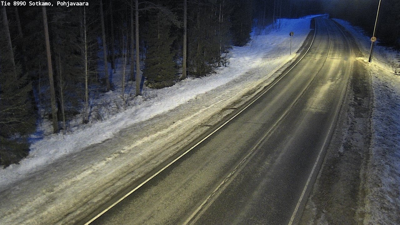 Kelikamerat Kuva Tie 8990 Sotkamo, Pohjavaara, Sotkamo, Kainuu