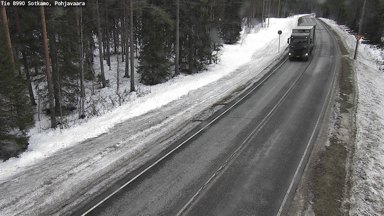 Kelikamerat Kuva Tie 8990 Sotkamo, Pohjavaara, Sotkamo, Kainuu