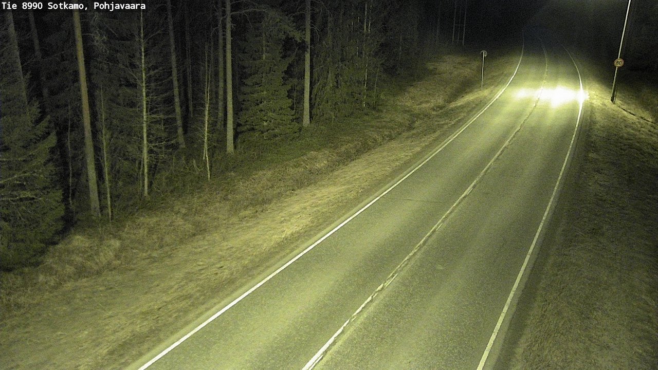 Kelikamerat Kuva Tie 8990 Sotkamo, Pohjavaara, Sotkamo, Kainuu