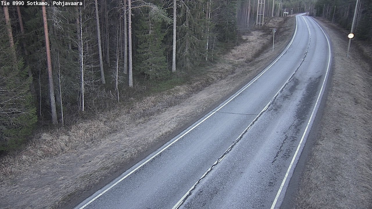 Kelikamerat Kuva Tie 8990 Sotkamo, Pohjavaara, Sotkamo, Kainuu