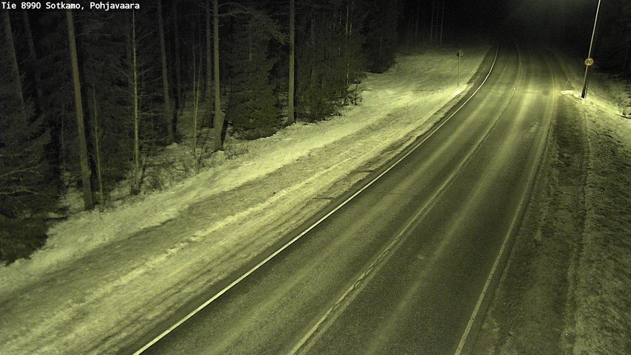 Kelikamerat Kuva Tie 8990 Sotkamo, Pohjavaara, Sotkamo, Kainuu