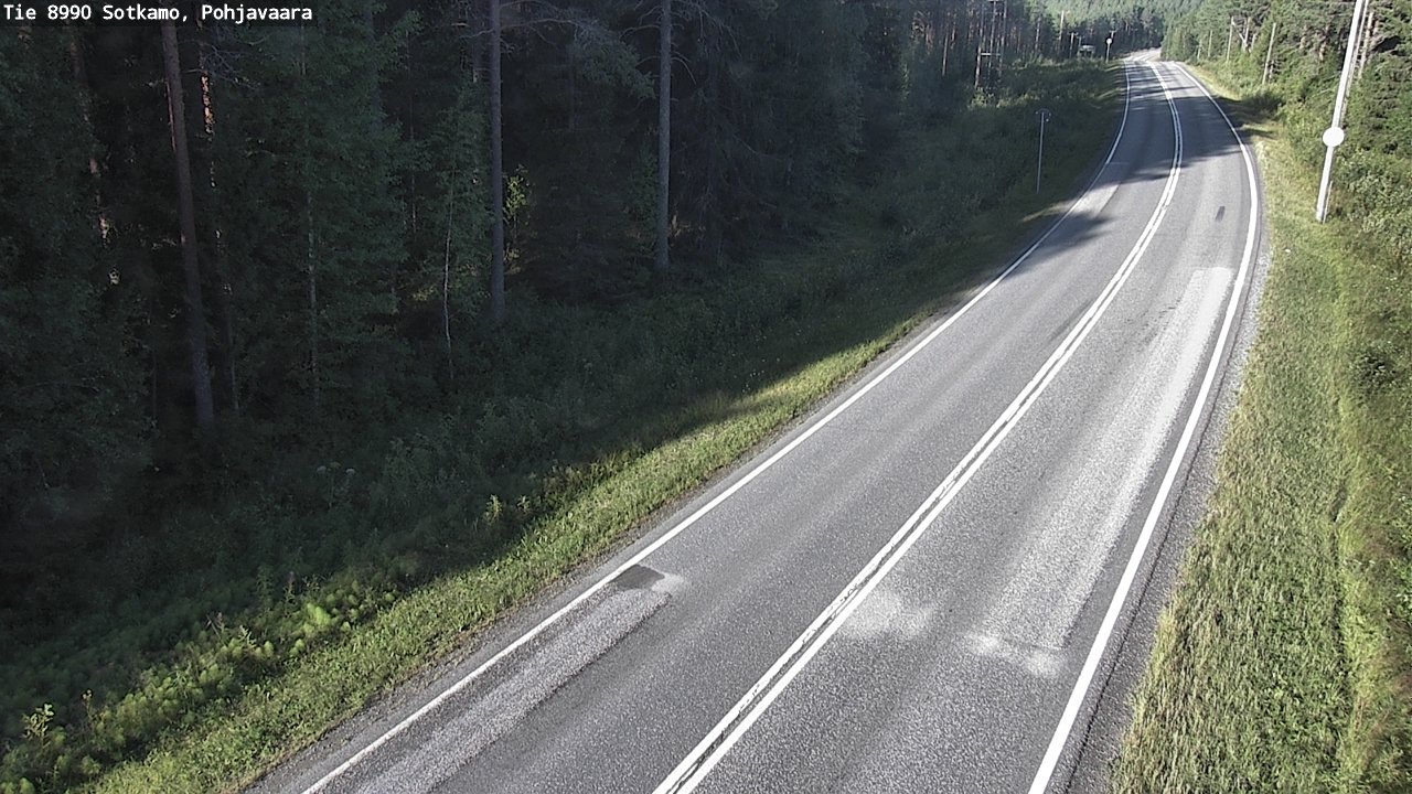 Kelikamerat Kuva Tie 8990 Sotkamo, Pohjavaara, Sotkamo, Kainuu