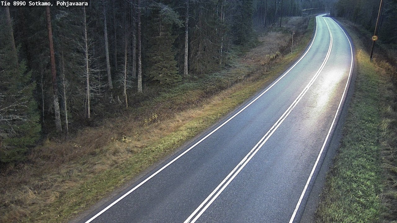 Kelikamerat Kuva Tie 8990 Sotkamo, Pohjavaara, Sotkamo, Kainuu