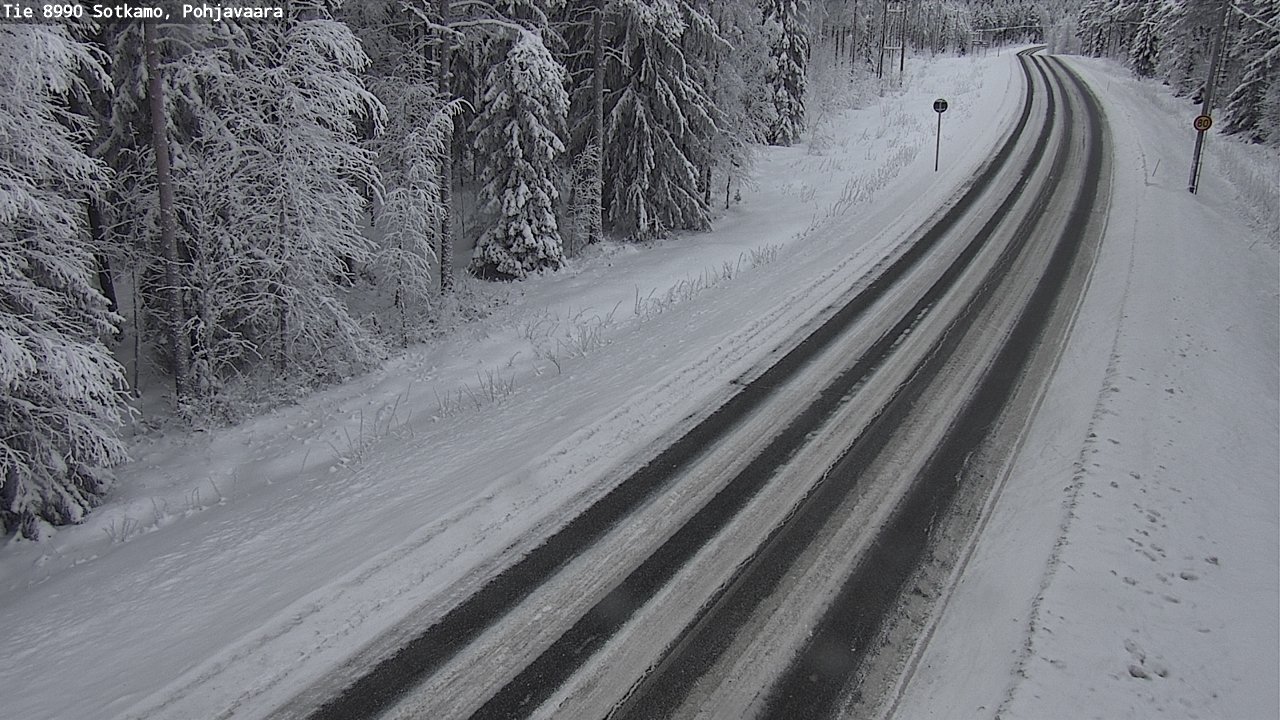 Kelikamerat Kuva Tie 8990 Sotkamo, Pohjavaara, Sotkamo, Kainuu