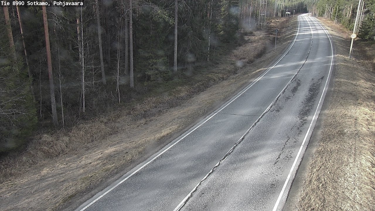 Kelikamerat Kuva Tie 8990 Sotkamo, Pohjavaara, Sotkamo, Kainuu