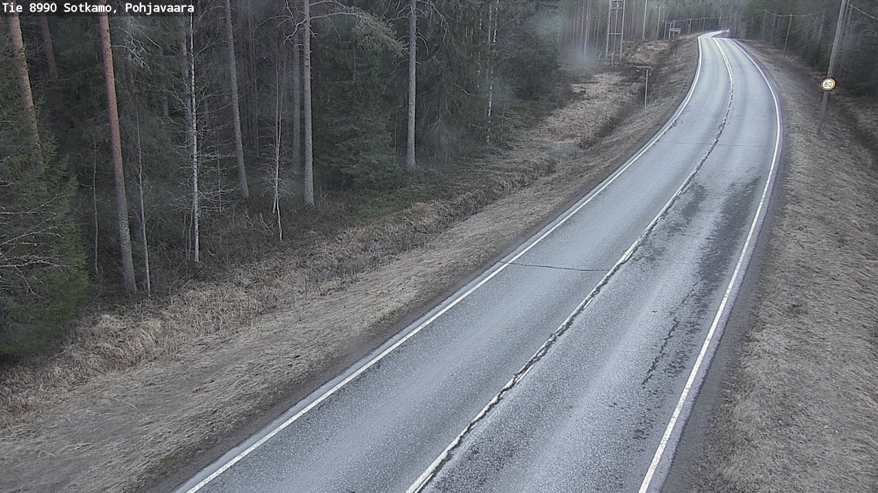 Kelikamerat Kuva Tie 8990 Sotkamo, Pohjavaara, Sotkamo, Kainuu