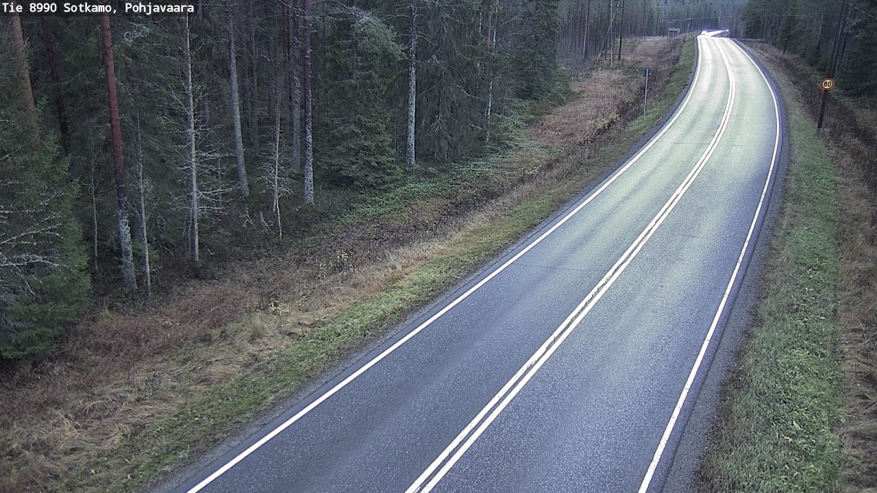 Kelikamerat Kuva Tie 8990 Sotkamo, Pohjavaara, Sotkamo, Kainuu