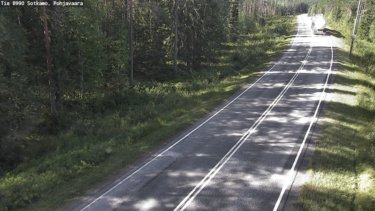Kelikamerat Kuva Tie 8990 Sotkamo, Pohjavaara, Sotkamo, Kainuu