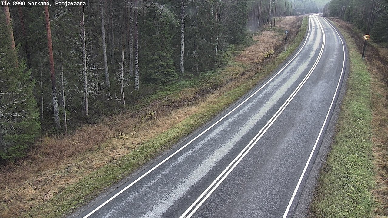 Kelikamerat Kuva Tie 8990 Sotkamo, Pohjavaara, Sotkamo, Kainuu