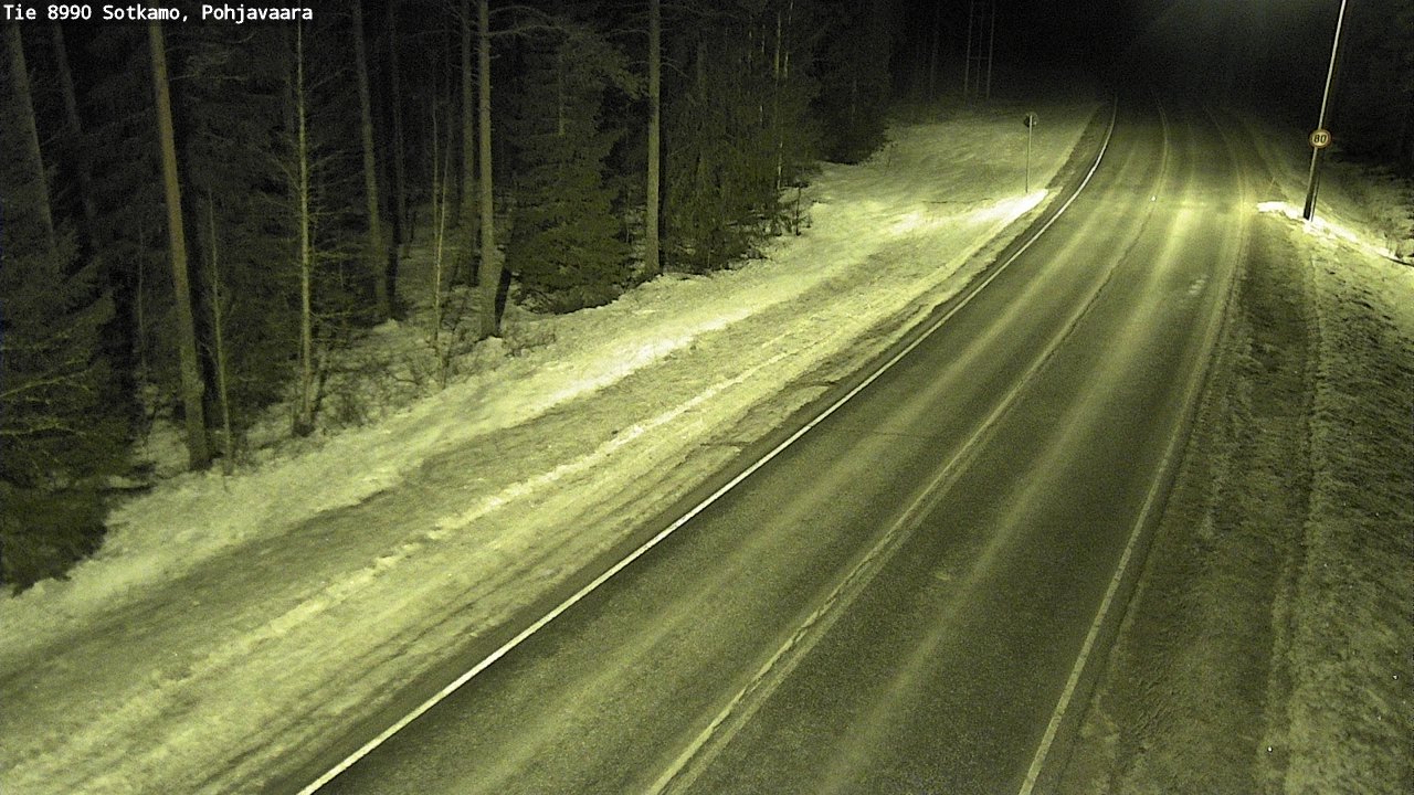 Kelikamerat Kuva Tie 8990 Sotkamo, Pohjavaara, Sotkamo, Kainuu