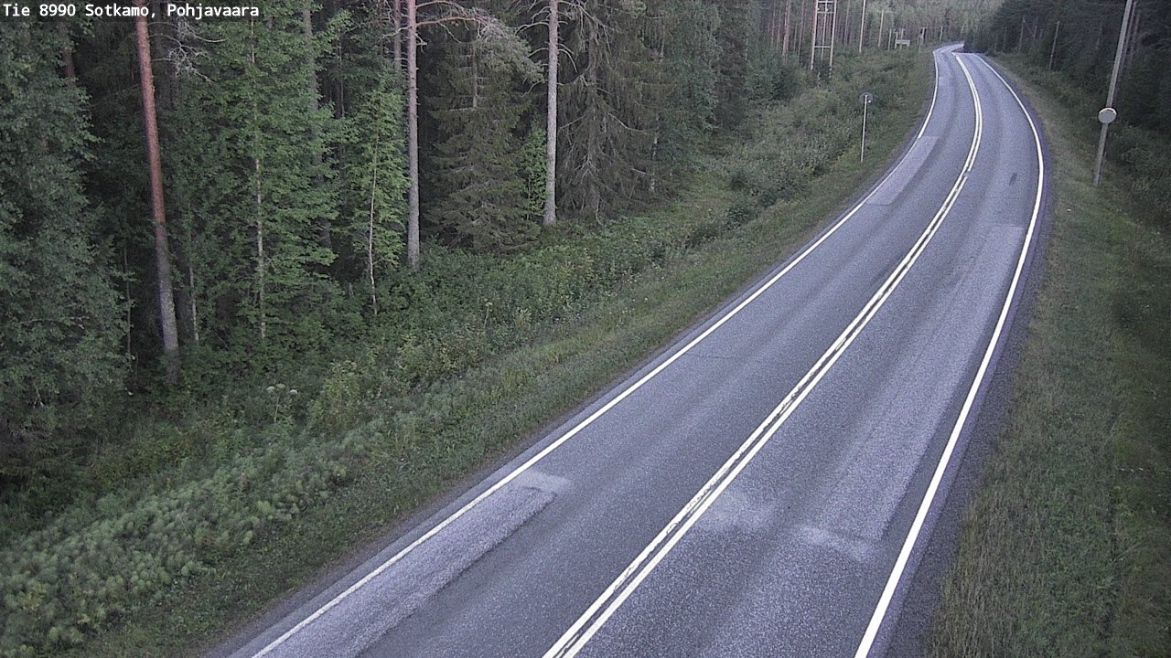 Kelikamerat Kuva Tie 8990 Sotkamo, Pohjavaara, Sotkamo, Kainuu