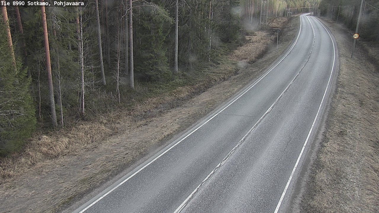 Kelikamerat Kuva Tie 8990 Sotkamo, Pohjavaara, Sotkamo, Kainuu