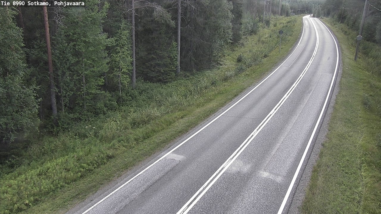 Kelikamerat Kuva Tie 8990 Sotkamo, Pohjavaara, Sotkamo, Kainuu