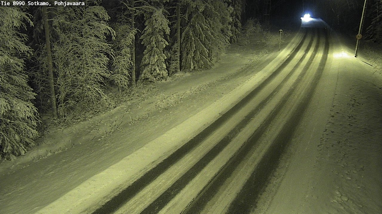 Kelikamerat Kuva Tie 8990 Sotkamo, Pohjavaara, Sotkamo, Kainuu