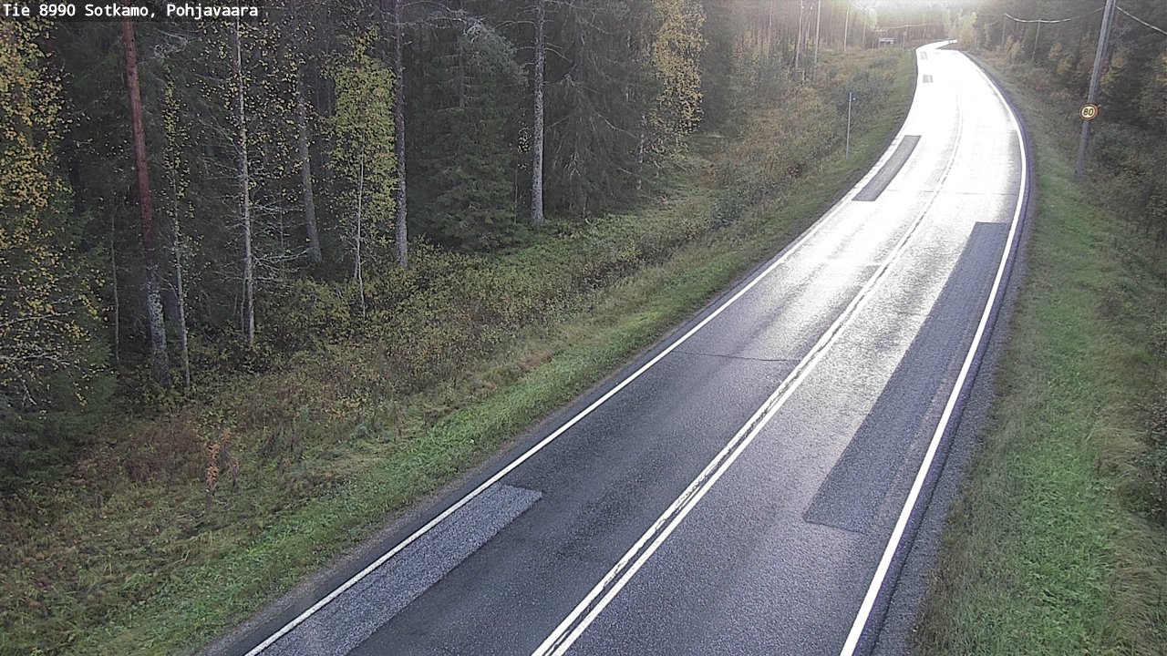 Kelikamerat Kuva Tie 8990 Sotkamo, Pohjavaara, Sotkamo, Kainuu