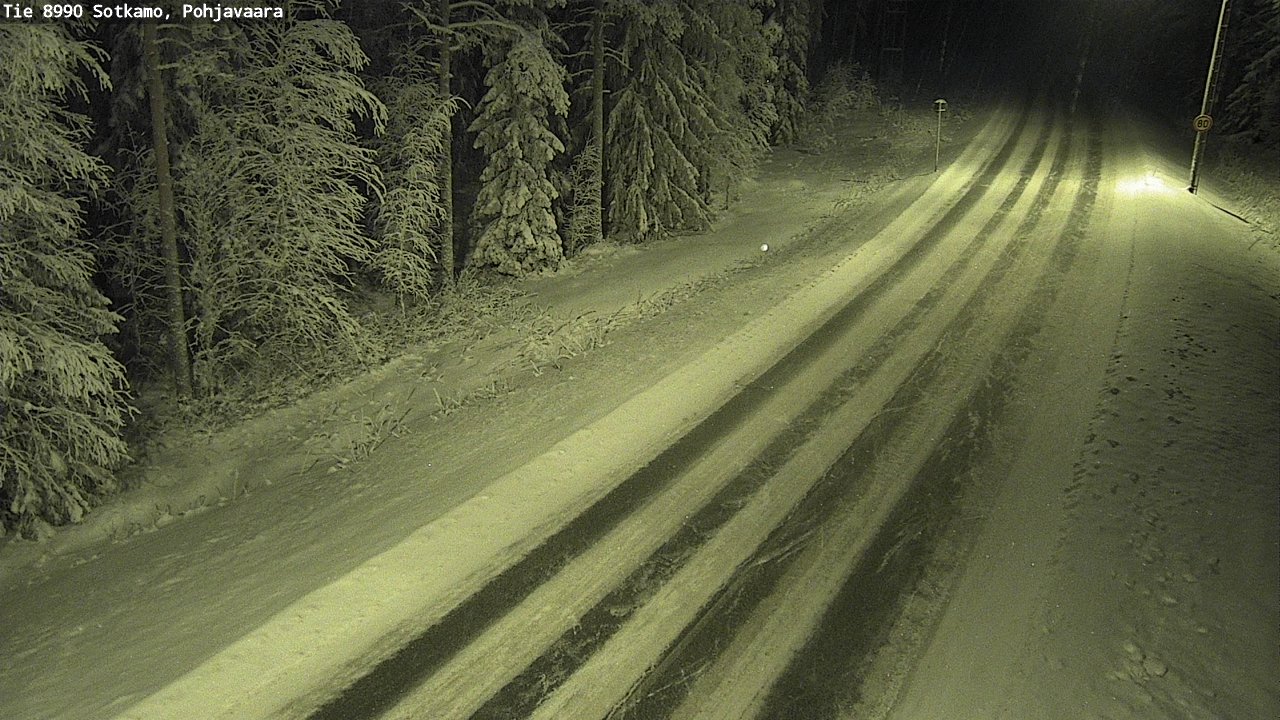 Kelikamerat Kuva Tie 8990 Sotkamo, Pohjavaara, Sotkamo, Kainuu