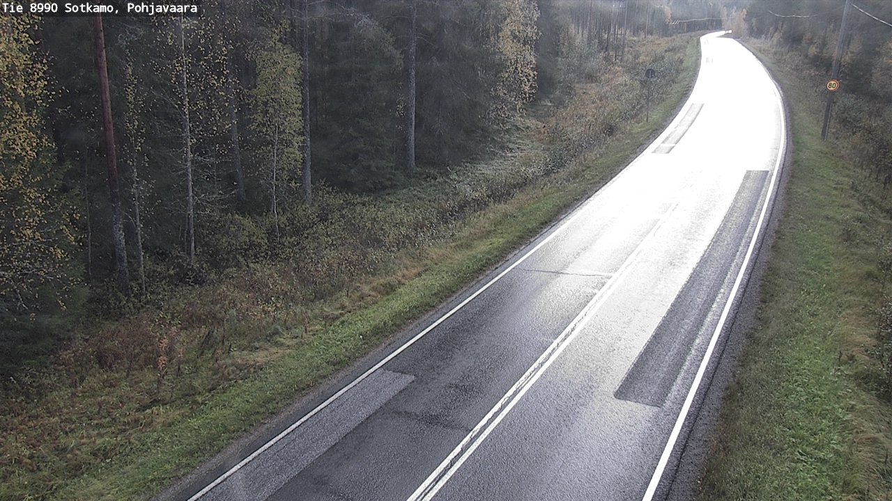 Kelikamerat Kuva Tie 8990 Sotkamo, Pohjavaara, Sotkamo, Kainuu
