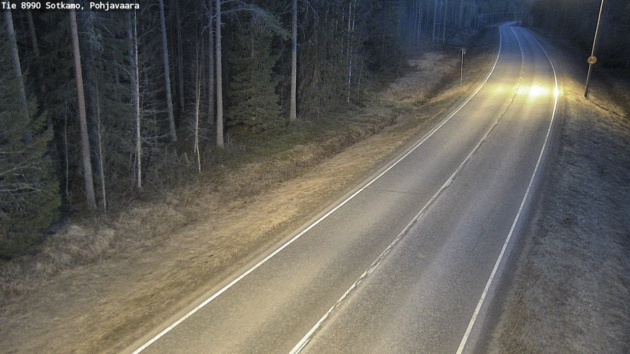 Kelikamerat Kuva Tie 8990 Sotkamo, Pohjavaara, Sotkamo, Kainuu