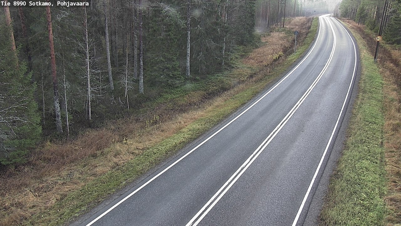 Kelikamerat Kuva Tie 8990 Sotkamo, Pohjavaara, Sotkamo, Kainuu