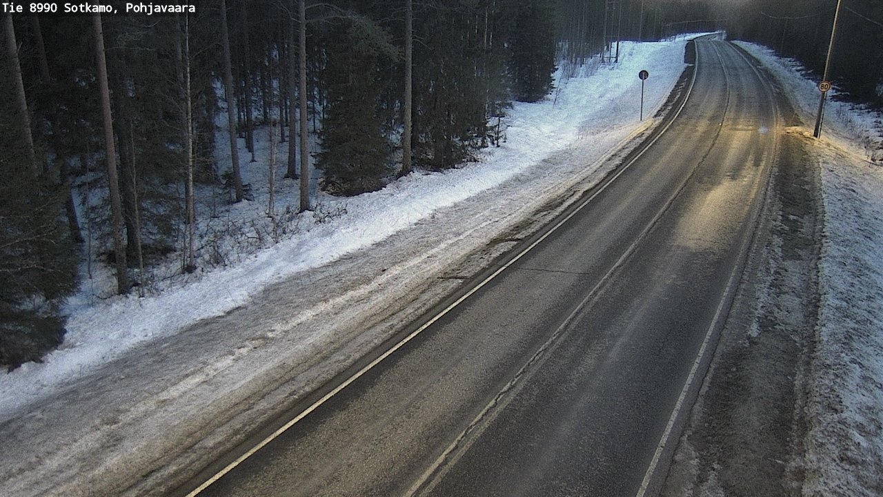 Kelikamerat Kuva Tie 8990 Sotkamo, Pohjavaara, Sotkamo, Kainuu
