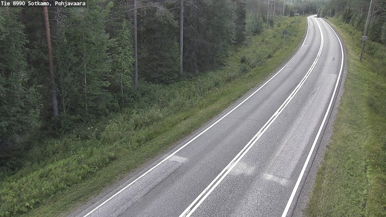 Kelikamerat Kuva Tie 8990 Sotkamo, Pohjavaara, Sotkamo, Kainuu