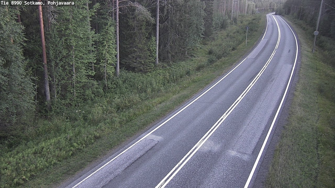 Kelikamerat Kuva Tie 8990 Sotkamo, Pohjavaara, Sotkamo, Kainuu