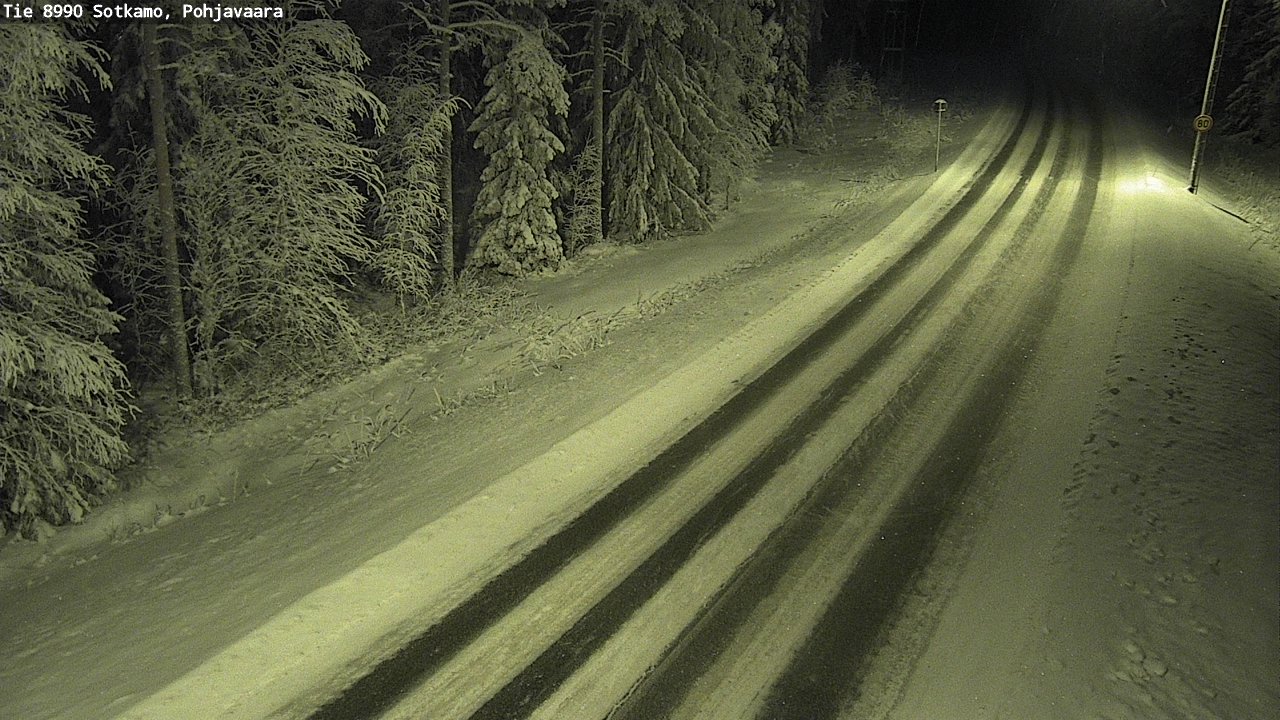 Kelikamerat Kuva Tie 8990 Sotkamo, Pohjavaara, Sotkamo, Kainuu