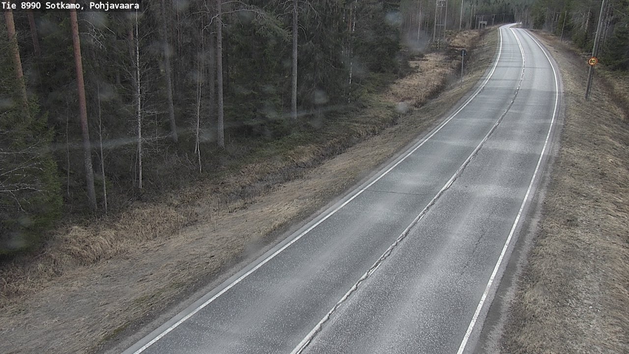 Kelikamerat Kuva Tie 8990 Sotkamo, Pohjavaara, Sotkamo, Kainuu