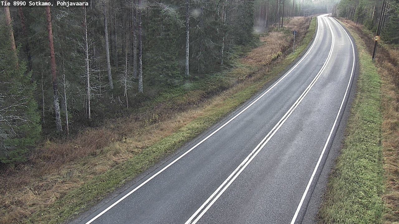 Kelikamerat Kuva Tie 8990 Sotkamo, Pohjavaara, Sotkamo, Kainuu