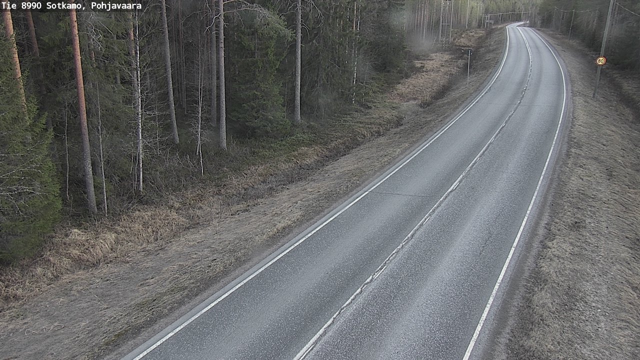 Kelikamerat Kuva Tie 8990 Sotkamo, Pohjavaara, Sotkamo, Kainuu