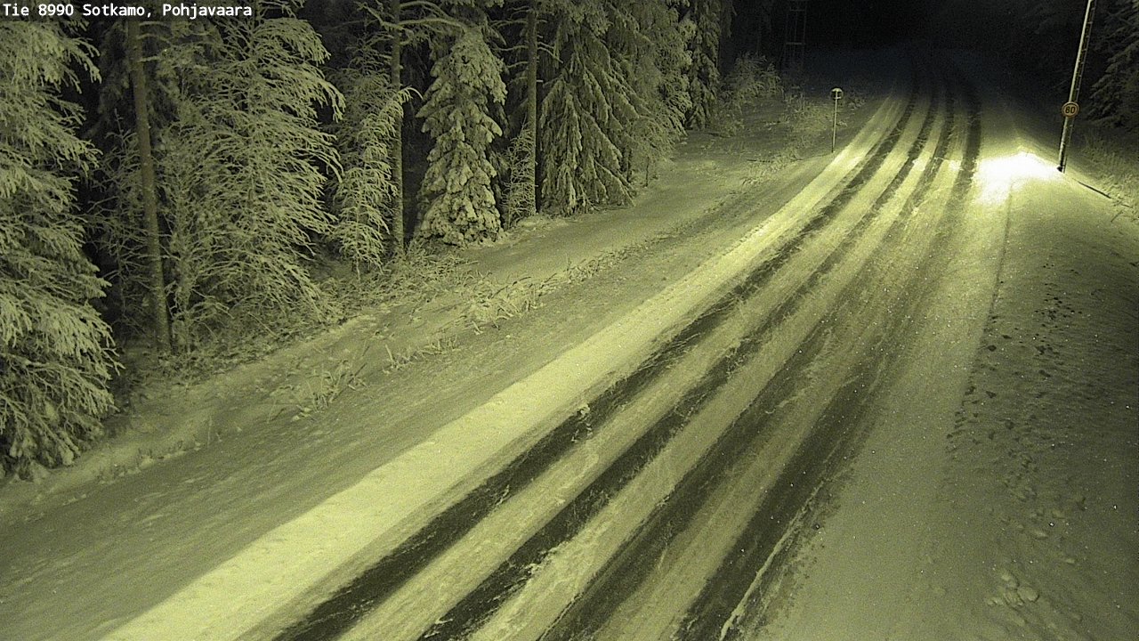 Kelikamerat Kuva Tie 8990 Sotkamo, Pohjavaara, Sotkamo, Kainuu