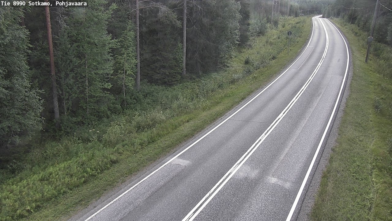 Kelikamerat Kuva Tie 8990 Sotkamo, Pohjavaara, Sotkamo, Kainuu